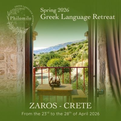 Greek Language Retreat April 2026 in Zaros - Crete | Learn Greek • Love Crete